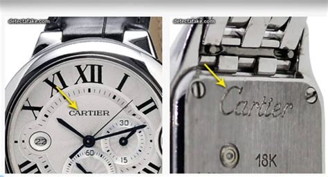 fake cartier watches|authenticate cartier watch.